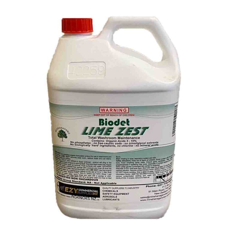 LIME ZEST WASHROOM CLEANER Ezy Commercial Supplies NZ